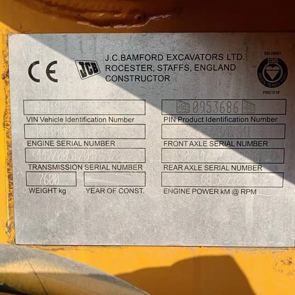 JCB 3CX - Экскаватор-погрузчик: фото 5 JCB 3CX - Экскаватор-погрузчик: фото 5