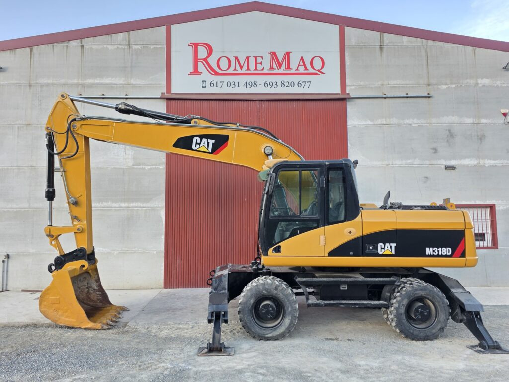CAT M318D - Колёсный экскаватор: фото 1 CAT M318D - Колёсный экскаватор: фото 1