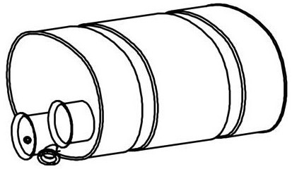 Katalysator SCR Euro 4/5 VOLVO B9, B12 - Dinex 80392 20703415 - Катализатор для Грузовиков: фото 2 Katalysator SCR Euro 4/5 VOLVO B9, B12 - Dinex 80392 20703415 - Катализатор для Грузовиков: фото 2