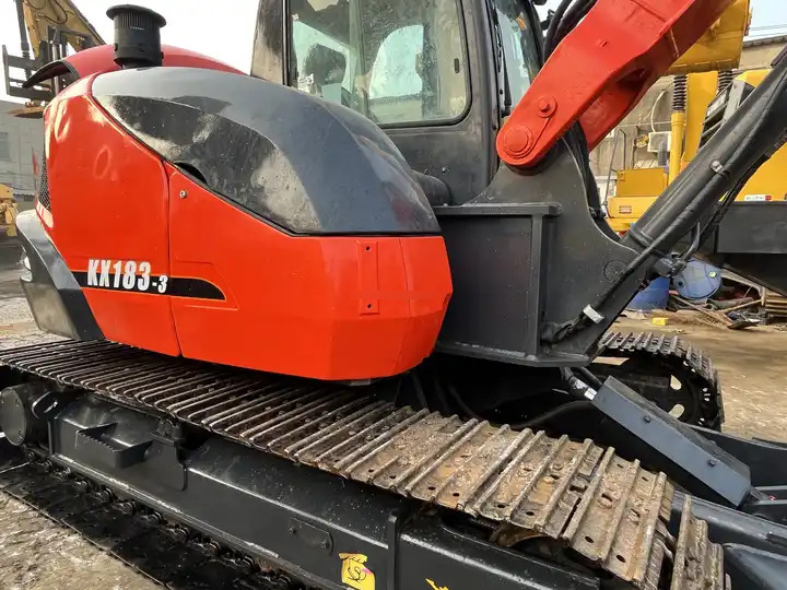 Гусеничный экскаватор Excellent Performance Used Kubota Kx183-5 Digger Second Hand Mini Excavator 8ton Mini Crawler Excavator kx183-5kx183-3 For Sale: фото 6