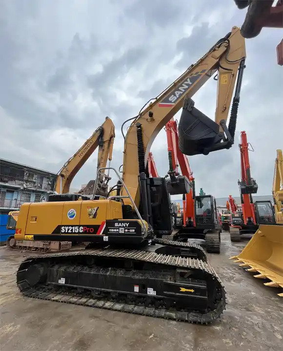 Used digger second Hand 20 ton Excavator Sany 215cpro Crawler Excavator on sale - Гусеничный экскаватор: фото 5 Used digger second Hand 20 ton Excavator Sany 215cpro Crawler Excavator on sale - Гусеничный экскаватор: фото 5