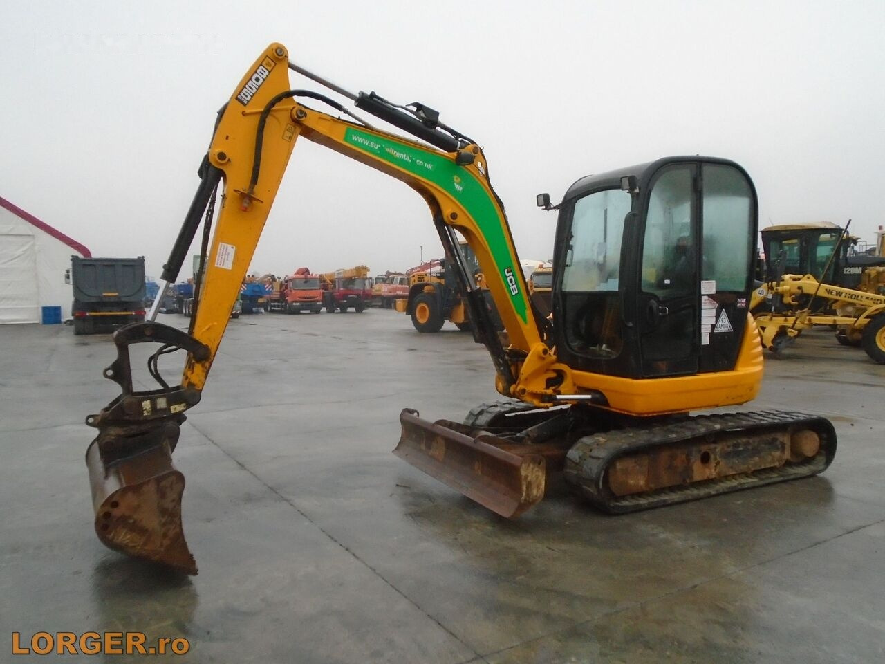 Мини-экскаватор JCB 8055 RTS: фото 1