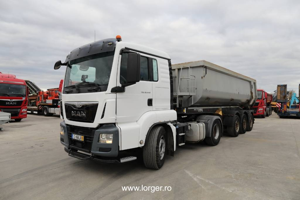 MAN TGS 18.440 4x2 + Carnehl CHKS/HH Tipper Trailer - Тягач: фото 1 MAN TGS 18.440 4x2 + Carnehl CHKS/HH Tipper Trailer - Тягач: фото 1