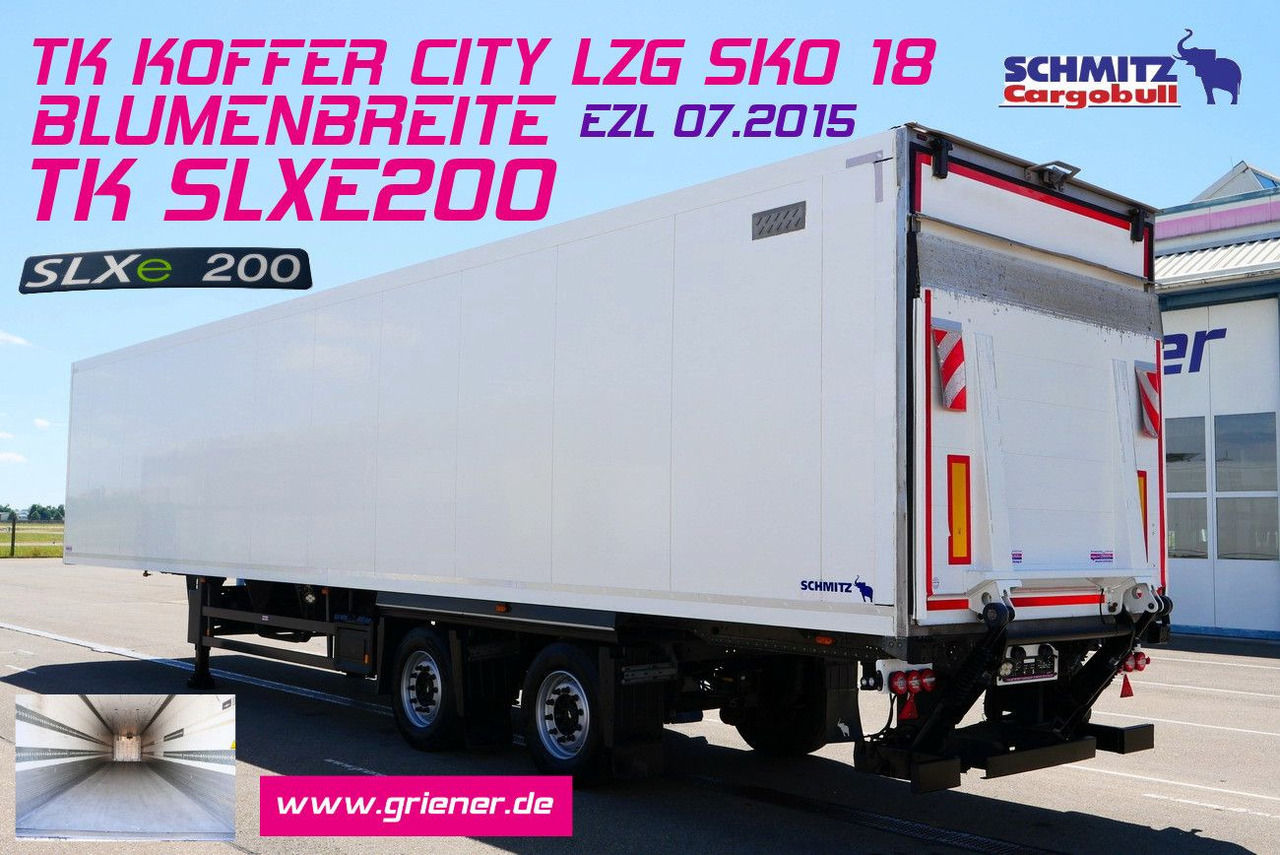 Schmitz Cargobull SKO 18/ TRIDEC LZG/ LBW 2000 kg SLXe 200 CITY - Полуприцеп-фургон: фото 1 Schmitz Cargobull SKO 18/ TRIDEC LZG/ LBW 2000 kg SLXe 200 CITY - Полуприцеп-фургон: фото 1