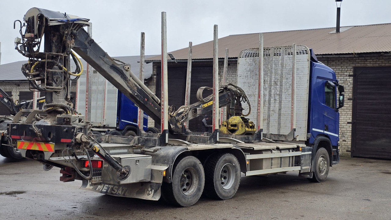 SCANIA R450 - Лесовоз, Автоманипулятор: фото 4 SCANIA R450 - Лесовоз, Автоманипулятор: фото 4