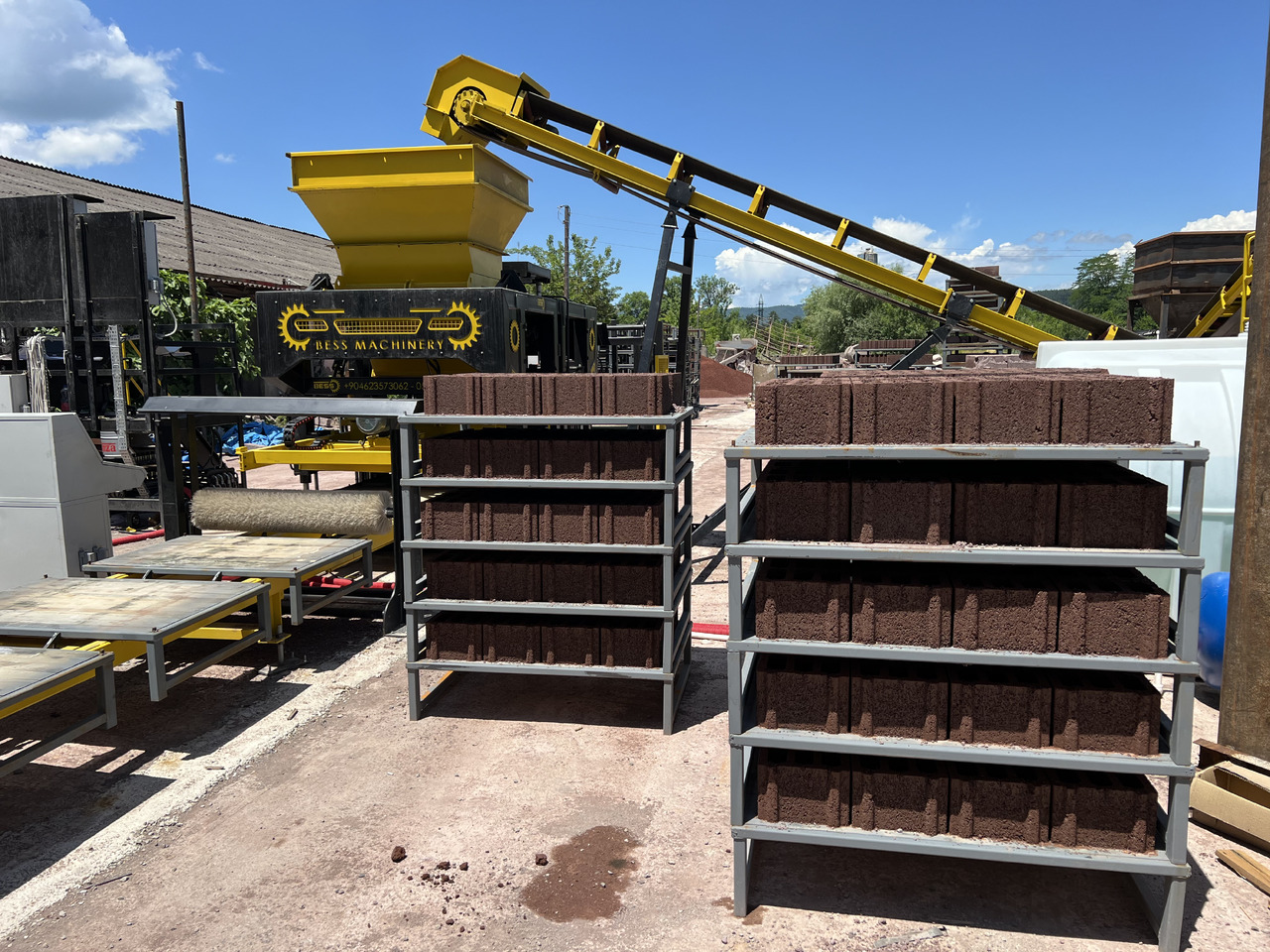 Вибропресс Bess Machine PRS-1200 | Automatic Concrete Block Machine: фото 6 Вибропресс Bess Machine PRS-1200 | Automatic Concrete Block Machine: фото 6