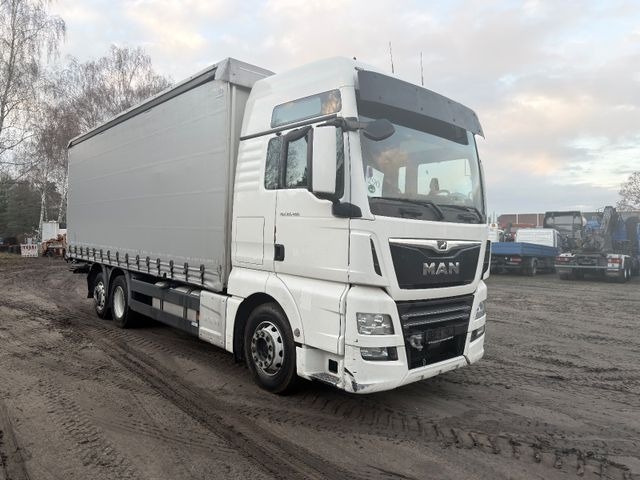 MAN TGX 26.460 FG 6x2 Motorschaden - Тентованный грузовик: фото 3 MAN TGX 26.460 FG 6x2 Motorschaden - Тентованный грузовик: фото 3