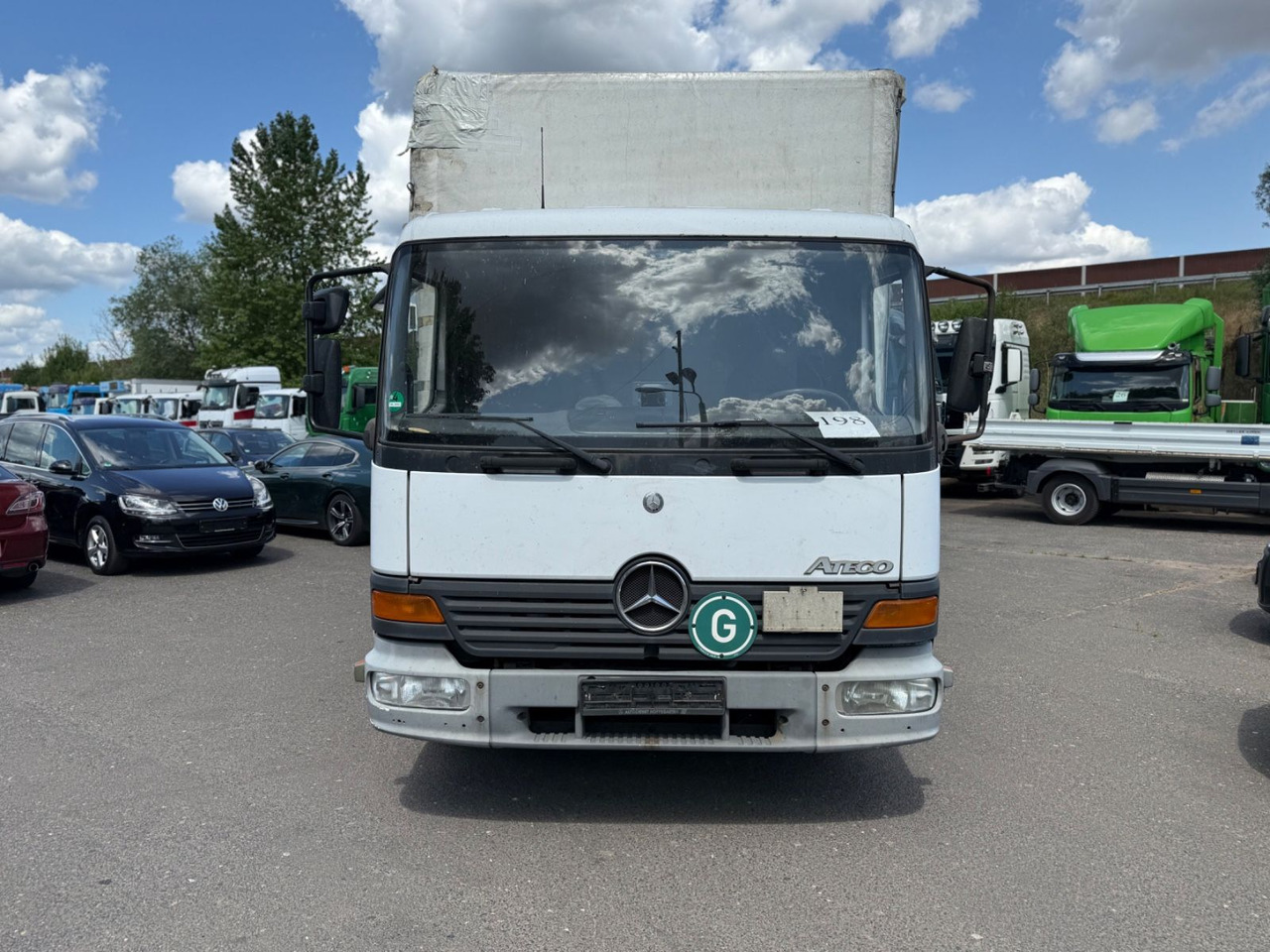 Mercedes-Benz Atego 817 - Тентованный грузовик: фото 1 Mercedes-Benz Atego 817 - Тентованный грузовик: фото 1