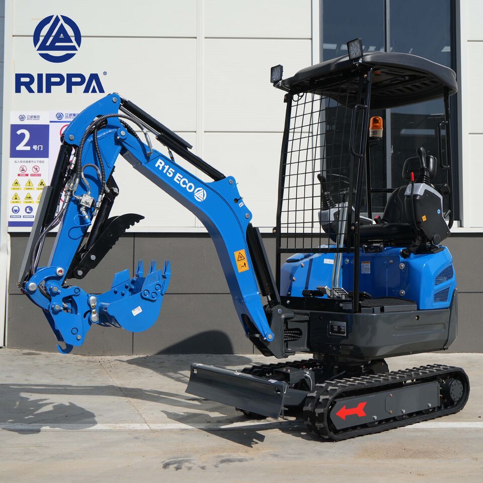 RIPPA R15 ECO Mini Excavator Kubota D722 Engine 1.5t Cab Expandable Chassis - Мини-экскаватор: фото 2 RIPPA R15 ECO Mini Excavator Kubota D722 Engine 1.5t Cab Expandable Chassis - Мини-экскаватор: фото 2