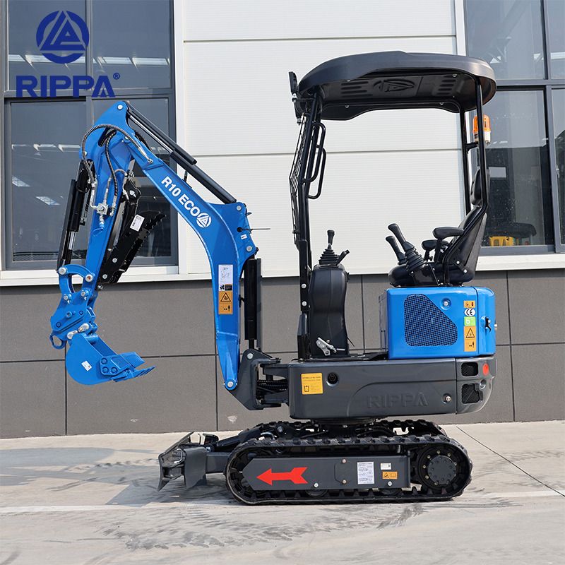 Rippa R10 ECO Mini Excavator Kubota Z482 Engine 1t Retractable Track - Мини-экскаватор: фото 5 Rippa R10 ECO Mini Excavator Kubota Z482 Engine 1t Retractable Track - Мини-экскаватор: фото 5
