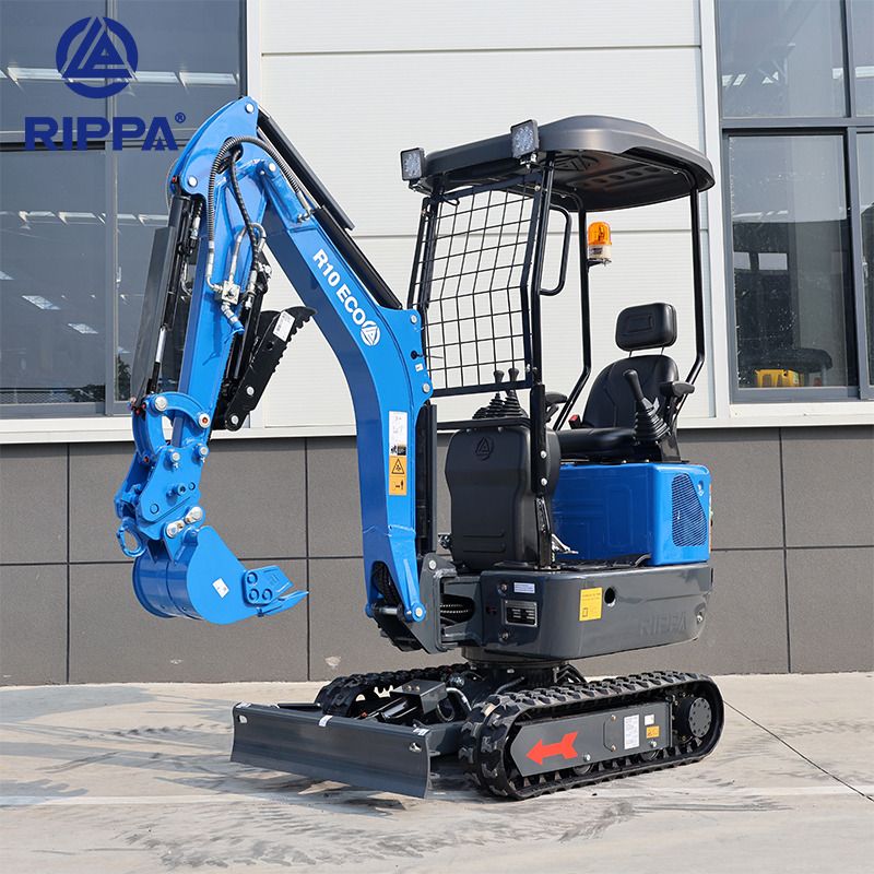 Rippa R10 ECO Mini Excavator Kubota Z482 Engine 1t Retractable Track - Мини-экскаватор: фото 1 Rippa R10 ECO Mini Excavator Kubota Z482 Engine 1t Retractable Track - Мини-экскаватор: фото 1