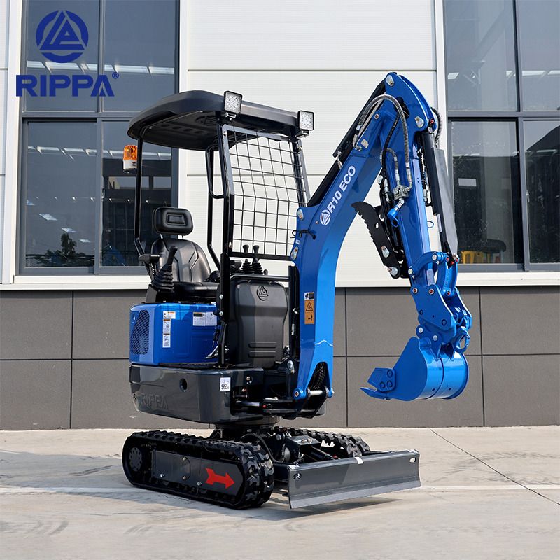 Rippa R10 ECO Mini Excavator Kubota Z482 Engine 1t Retractable Track - Мини-экскаватор: фото 3 Rippa R10 ECO Mini Excavator Kubota Z482 Engine 1t Retractable Track - Мини-экскаватор: фото 3