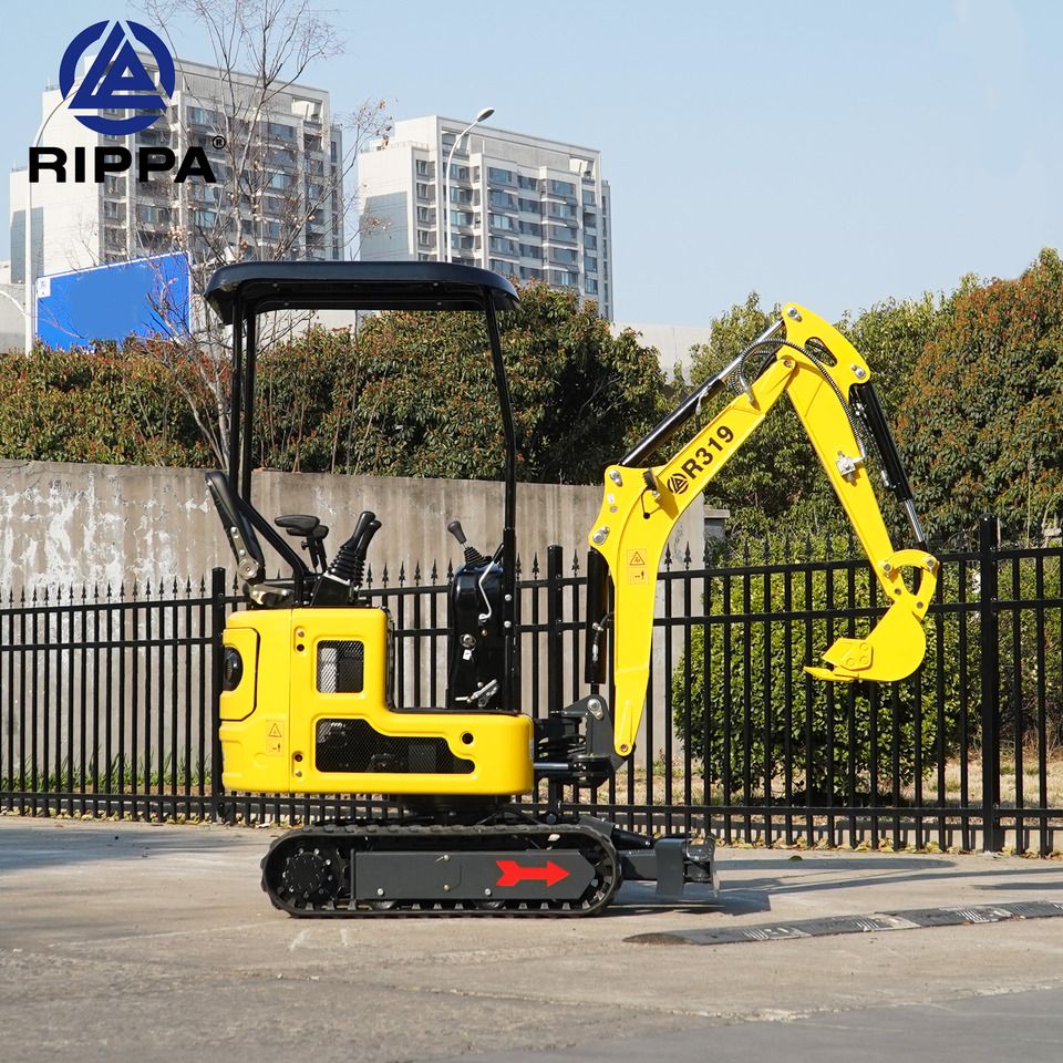 Новый Мини-экскаватор Rippa R319 Pilot Control|Kubota Engine|Euro 5|CE|Telescopic chassis|Lateral swing mini excavator: фото 8