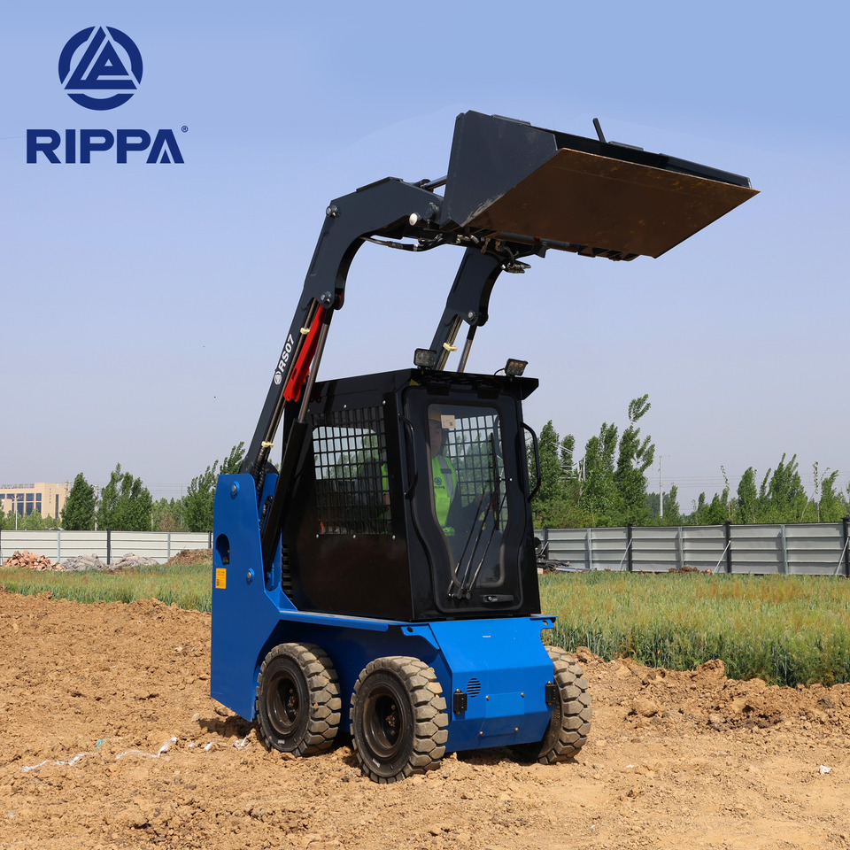 Rippa RS07 skid steer loader Kubota engine EPA dealer more favorable - Мини-погрузчик с бортовым поворотом: фото 2 Rippa RS07 skid steer loader Kubota engine EPA dealer more favorable - Мини-погрузчик с бортовым поворотом: фото 2