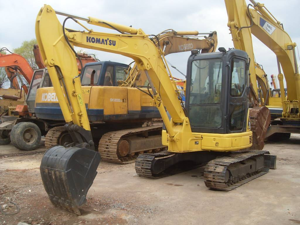 Komatsu PC55  - Мини-экскаватор: фото 1 Komatsu PC55  - Мини-экскаватор: фото 1
