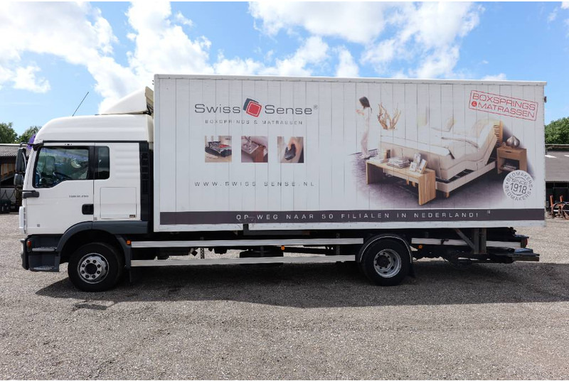 Грузовик с закрытым кузовом MAN TGM 12.290 wissellaadbak laadklep -loadlift - BDF: фото 14