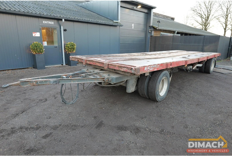 Van Hool ONBEKEND Platte kar snelverkeer - luchtremmen - 770x246cm plateau afmetingen - Полуприцеп бортовой/ Платформа: фото 4 Van Hool ONBEKEND Platte kar snelverkeer - luchtremmen - 770x246cm plateau afmetingen - Полуприцеп бортовой/ Платформа: фото 4