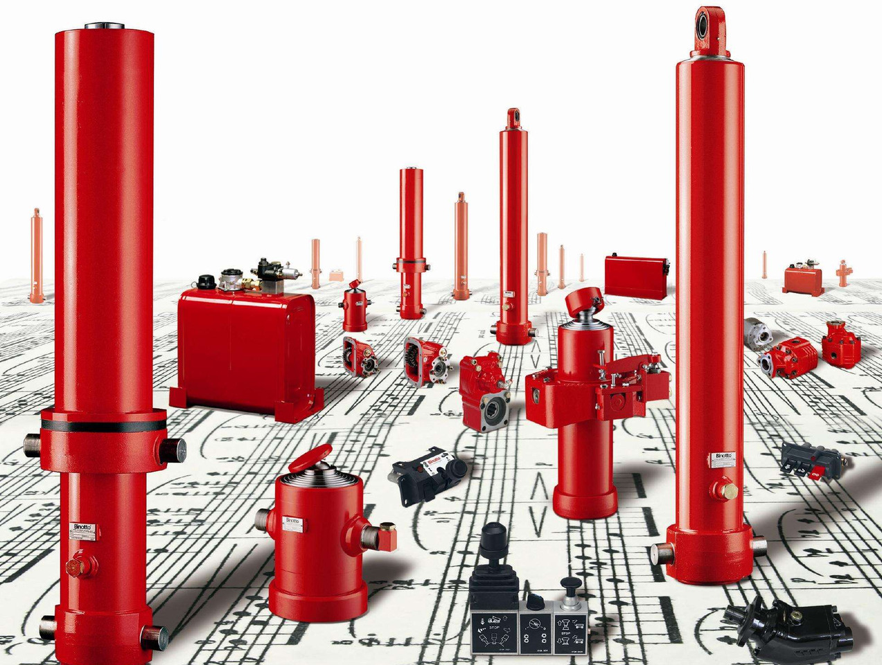 Wielton HIDRAULIKA BINOTTO - Гидравлический цилиндр для Прицепов: фото 1 Wielton HIDRAULIKA BINOTTO - Гидравлический цилиндр для Прицепов: фото 1