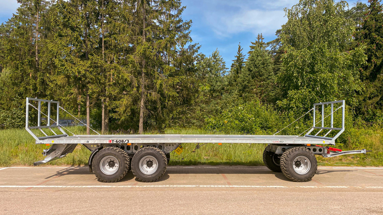 Cynkomet Ballentransportwagen / Bale platform / Remorque pour balles / Rimorchio per balle / Przyczepa do przewozu bel - Сельскохозяйственный прицеп-платформа: фото 3 Cynkomet Ballentransportwagen / Bale platform / Remorque pour balles / Rimorchio per balle / Przyczepa do przewozu bel - Сельскохозяйственный прицеп-платформа: фото 3