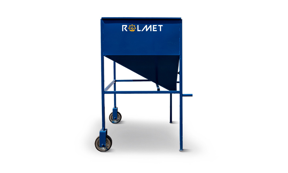 ROLMET Vorratstrichter / Hopper / Trémie / Cesto di carico / Tolva de rodillos / Принимающая корзина / Kosz zasypowy - Картофельная техника: фото 2 ROLMET Vorratstrichter / Hopper / Trémie / Cesto di carico / Tolva de rodillos / Принимающая корзина / Kosz zasypowy - Картофельная техника: фото 2