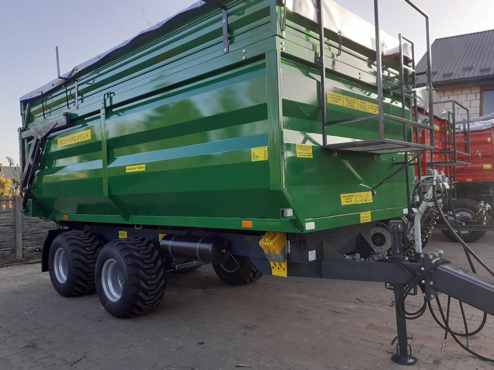 Techmont Anhänger Tandemkipper / Trailer / Remorque / Rimorchio / Remolque tándem / Прицеп монолитный двухосный тандем / Przyczepa tandem PTTCW112 12 t - Сельскохозяйственный прицеп-самосвал: фото 5 Techmont Anhänger Tandemkipper / Trailer / Remorque / Rimorchio / Remolque tándem / Прицеп монолитный двухосный тандем / Przyczepa tandem PTTCW112 12 t - Сельскохозяйственный прицеп-самосвал: фото 5
