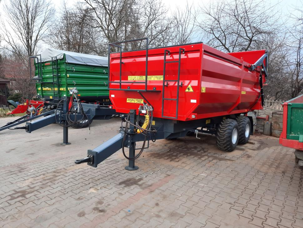 Techmont Anhänger Tandemkipper / Trailer / Remorque / Rimorchio / Remolque tándem / Прицеп монолитный двухосный тандем / Przyczepa tandem PTTCW112 12 t - Сельскохозяйственный прицеп-самосвал: фото 2 Techmont Anhänger Tandemkipper / Trailer / Remorque / Rimorchio / Remolque tándem / Прицеп монолитный двухосный тандем / Przyczepa tandem PTTCW112 12 t - Сельскохозяйственный прицеп-самосвал: фото 2