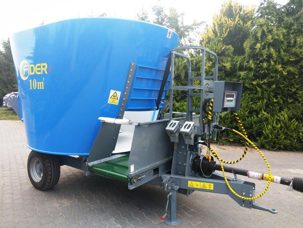 ZAMET Futtermischwagen / Feed mixer / Melangeuse / Carro miscelatore / Vagoneta de alimentación / Кормораздатчик / Wóz paszowy 7-12 m3 - Кормораздатчик: фото 3 ZAMET Futtermischwagen / Feed mixer / Melangeuse / Carro miscelatore / Vagoneta de alimentación / Кормораздатчик / Wóz paszowy 7-12 m3 - Кормораздатчик: фото 3