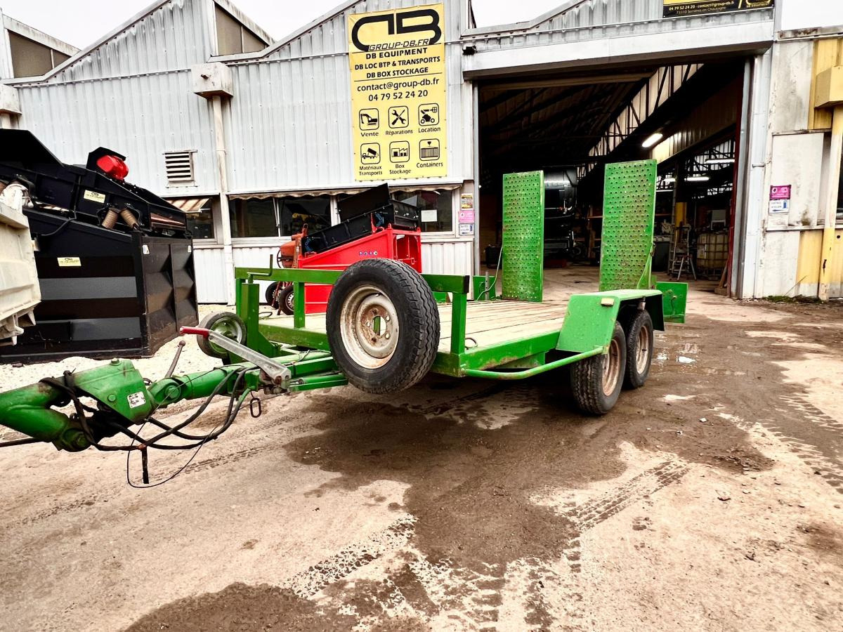 Bouveret R23200 REMORQUE PORTE ENGIN 2 ESSIEUX 3,2T - Низкорамный прицеп: фото 1 Bouveret R23200 REMORQUE PORTE ENGIN 2 ESSIEUX 3,2T - Низкорамный прицеп: фото 1