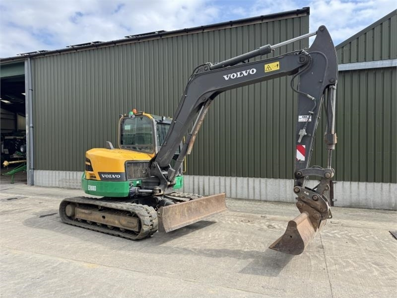 Volvo ECR88D Tracked Digger - Сочленённый самосвал: фото 1 Volvo ECR88D Tracked Digger - Сочленённый самосвал: фото 1