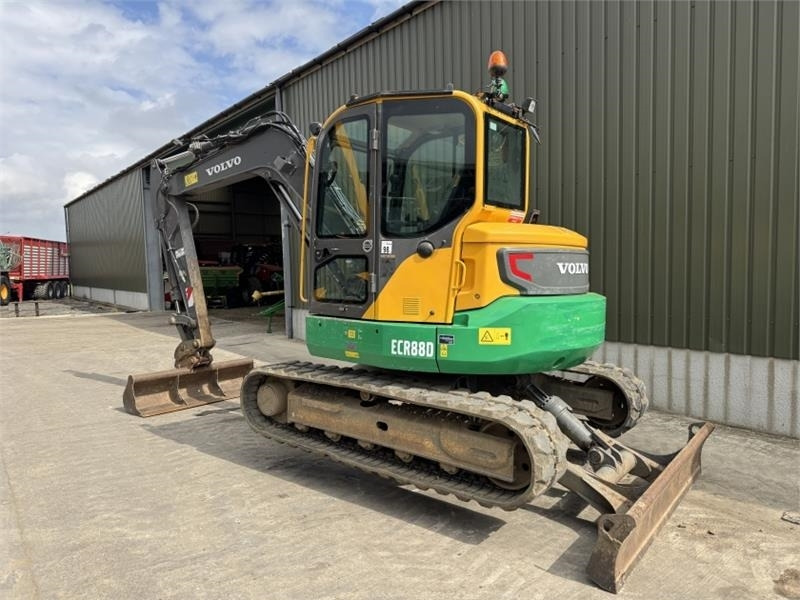 Volvo ECR88D Tracked Digger - Сочленённый самосвал: фото 4 Volvo ECR88D Tracked Digger - Сочленённый самосвал: фото 4