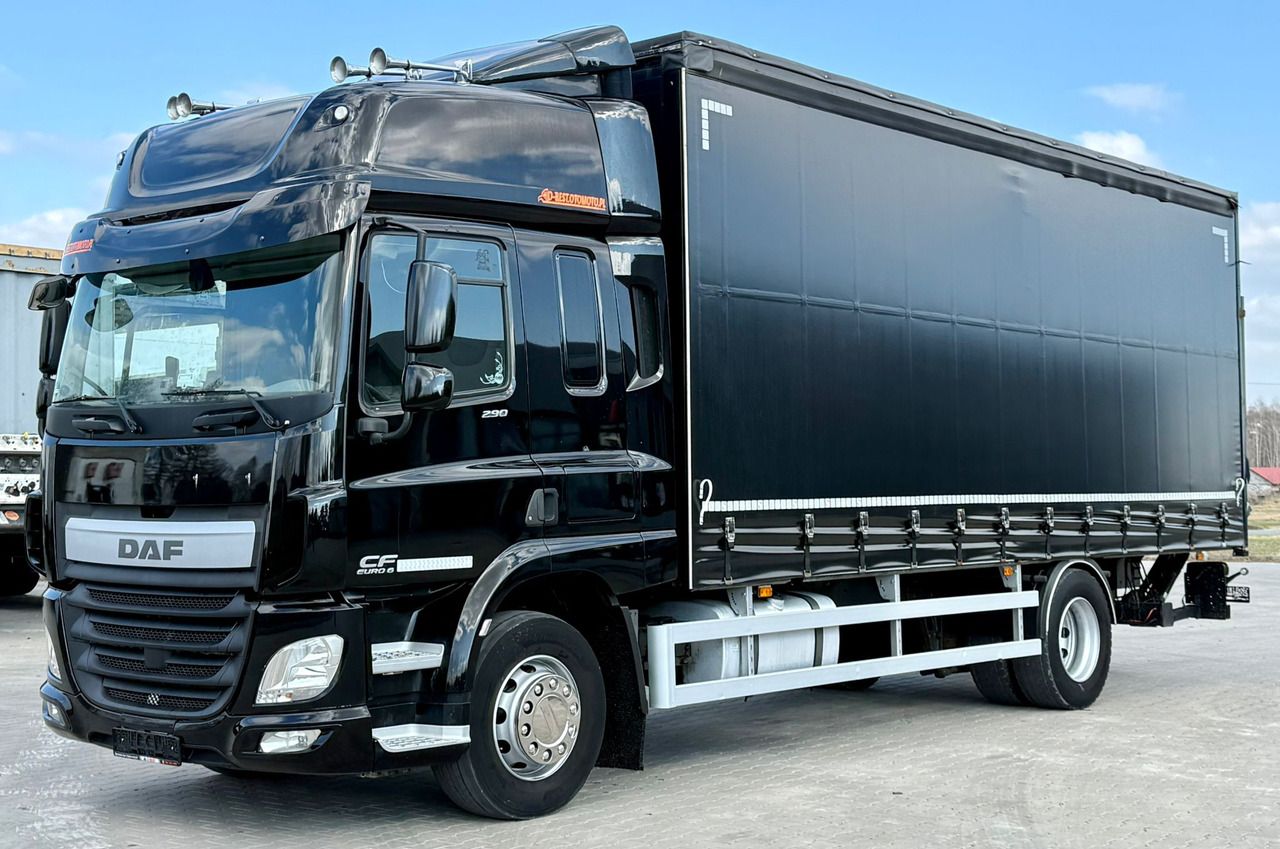 DAF CF 290 / FIRANKA / WINDA / SYPIALKA / AUTOMAT / 2017 ROK / 9 940 KG ŁADOWNOŚCI / WYSOKA KABINA - Тентованный грузовик: фото 2 DAF CF 290 / FIRANKA / WINDA / SYPIALKA / AUTOMAT / 2017 ROK / 9 940 KG ŁADOWNOŚCI / WYSOKA KABINA - Тентованный грузовик: фото 2
