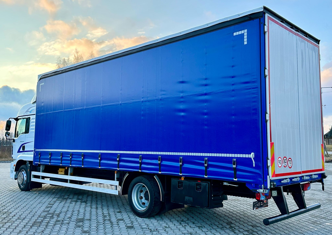 MAN TGM 15.290 / FIRANKA / 20 EUROPALET / AUTOMAT / SYPIALKA / DMC 16 T / 8 400 KG ŁADOWNOŚĆ - Тентованный грузовик: фото 4 MAN TGM 15.290 / FIRANKA / 20 EUROPALET / AUTOMAT / SYPIALKA / DMC 16 T / 8 400 KG ŁADOWNOŚĆ - Тентованный грузовик: фото 4