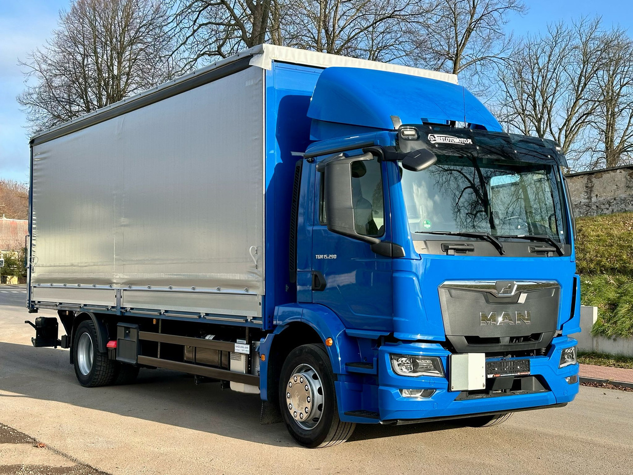 MAN TGM 15.290 / FIRANKA / WINDA / AUTOMAT / 2021 ROK / 18 EUROPALET / 15 T DMC - Тентованный грузовик: фото 1 MAN TGM 15.290 / FIRANKA / WINDA / AUTOMAT / 2021 ROK / 18 EUROPALET / 15 T DMC - Тентованный грузовик: фото 1