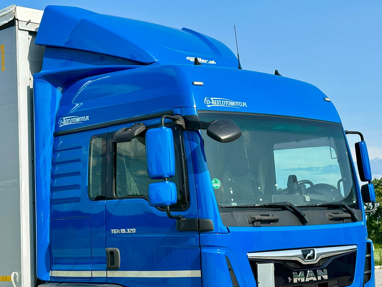 Тентованный грузовик MAN TGM 18.320 / FIRANKA / 20 EUROPALET / 8.3 M DŁUGOŚCI / AUTOMAT / SYPIALKA / 2018 ROK / 9 809 KG ŁADOWNOŚCI: фото 11