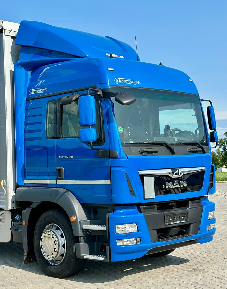 Тентованный грузовик MAN TGM 18.320 / FIRANKA / 20 EUROPALET / 8.3 M DŁUGOŚCI / AUTOMAT / SYPIALKA / 2018 ROK / 9 809 KG ŁADOWNOŚCI: фото 7