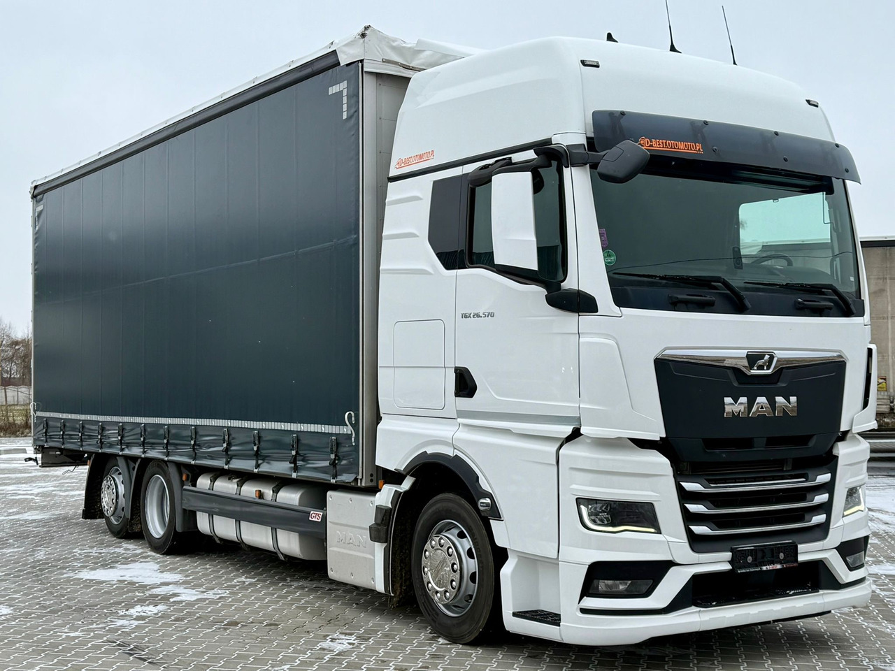 MAN TGX 26.470 / FIRANKA / 19 EUROPALET / XXL / NISKI PRZEBIEG / NOWY MODEL / 6X2 - Тентованный грузовик: фото 1 MAN TGX 26.470 / FIRANKA / 19 EUROPALET / XXL / NISKI PRZEBIEG / NOWY MODEL / 6X2 - Тентованный грузовик: фото 1