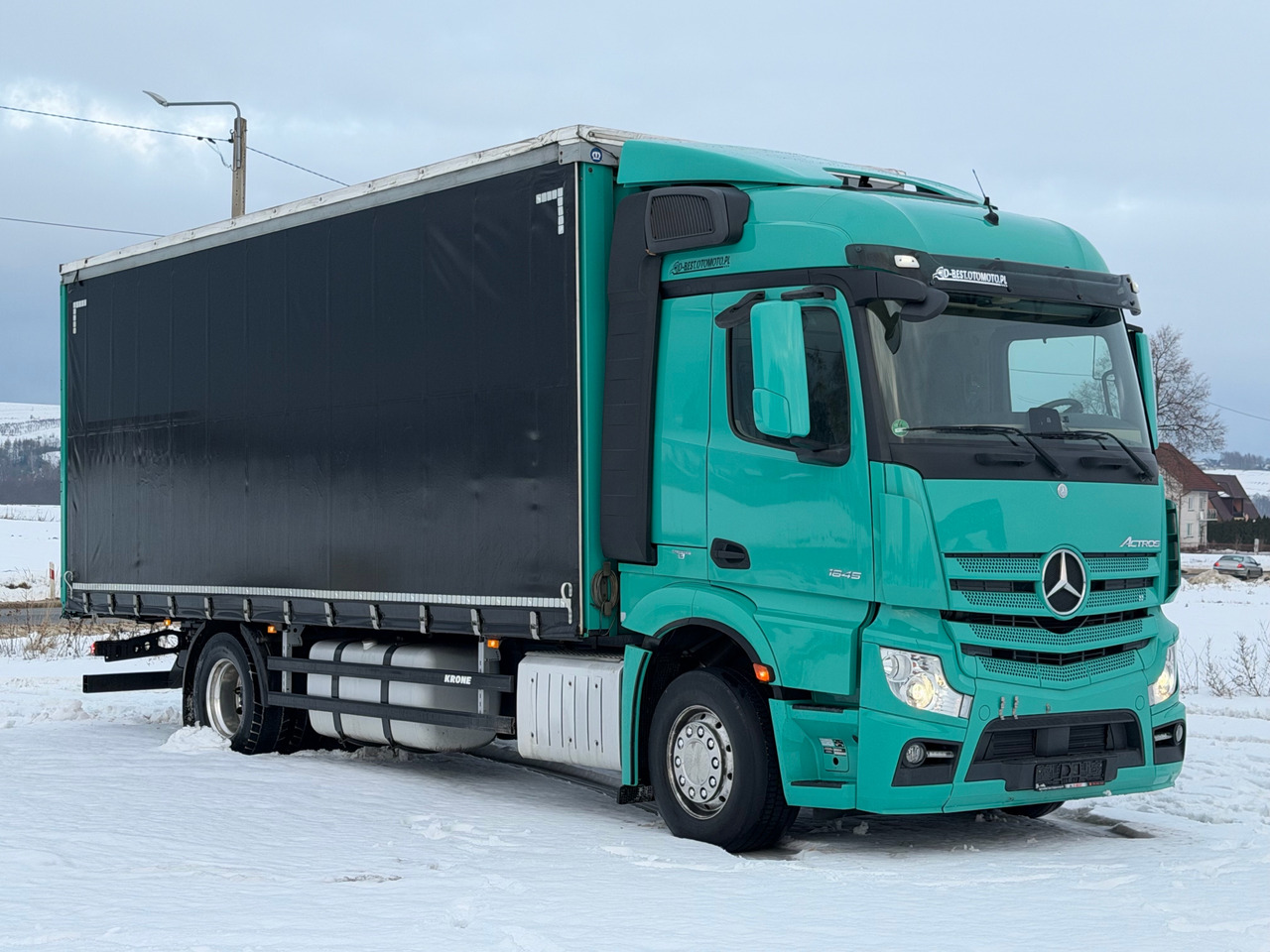 MERCEDES-BENZ ACTROS 1845 / FIRANKA / 19 EUROPALET / ALUSY / 8 000 KG ŁADOWNOŚCI / 2018 ROK / SPROWADZONY / AUTOMAT / SYPIALKA / EURO 6 - Тентованный грузовик: фото 1 MERCEDES-BENZ ACTROS 1845 / FIRANKA / 19 EUROPALET / ALUSY / 8 000 KG ŁADOWNOŚCI / 2018 ROK / SPROWADZONY / AUTOMAT / SYPIALKA / EURO 6 - Тентованный грузовик: фото 1