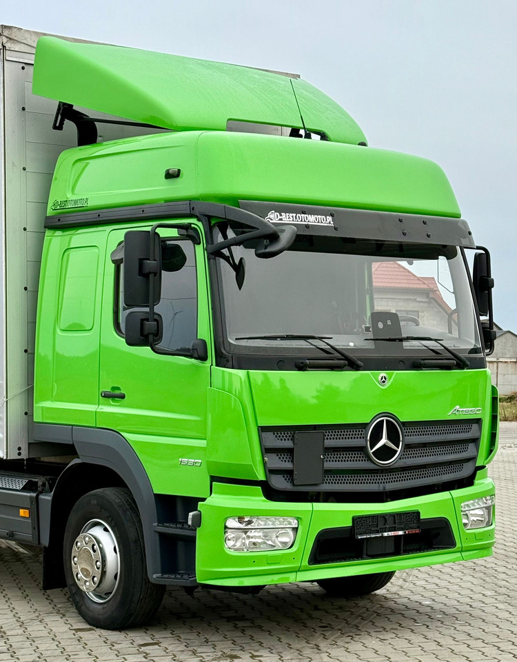 MERCEDES-BENZ ATEGO 1530 / FIRANKA / 20 EUROPALET / 8.10 M DŁUGOŚCI / 250 TYŚ KM / 2020 ROK / ZSUWANY DACH / SYPIALKA / AUTOMAT / EURO 6 - Тентованный грузовик: фото 5 MERCEDES-BENZ ATEGO 1530 / FIRANKA / 20 EUROPALET / 8.10 M DŁUGOŚCI / 250 TYŚ KM / 2020 ROK / ZSUWANY DACH / SYPIALKA / AUTOMAT / EURO 6 - Тентованный грузовик: фото 5