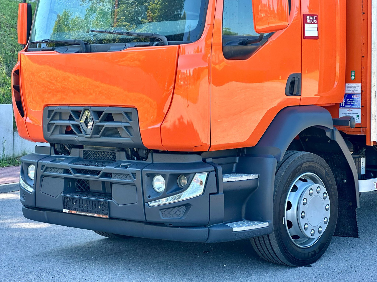 RENAULT D 18 / 280 / FIRANKA / WINDA / 8.6 M DŁUGOŚCI / 21 EUROPALET / NOWE OPONY / ŁADOWNOŚĆ 9.380 KG / AUTOMAT / SERWISOWANA / SPROWADZONA лизинг RENAULT D 18 / 280 / FIRANKA / WINDA / 8.6 M DŁUGOŚCI / 21 EUROPALET / NOWE OPONY / ŁADOWNOŚĆ 9.380 KG / AUTOMAT / SERWISOWANA / SPROWADZONA: фото 8