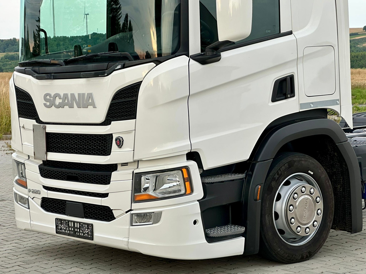 Грузовик-шасси SCANIA P220 / RAMA DO ZABUDOWY / ROZSTAW OSI 3.90 M / SILNIK 6 / WYWROTKA / BECZKA / HAKOWIEC / UTRZYMANIE DRÓG / AUTOMAT / 2019 ROK / NISKI PRZEBIEG: фото 16