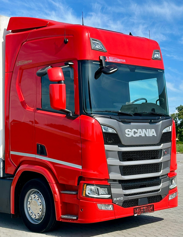 Тентованный грузовик SCANIA R410 / FIRANKA / 21 EUROPALET / 8.5 M DŁUGOŚCI / 6x2 / PODWIESZA: фото 6