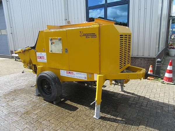2014 PUTZMEISTER BSA 1005 DC- concrete pump. - Бетононасос стационарный: фото 2 2014 PUTZMEISTER BSA 1005 DC- concrete pump. - Бетононасос стационарный: фото 2