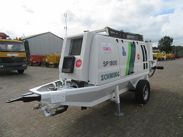2014 SCHWING BP 1800 D -129 KW static pump - Бетононасос стационарный: фото 4 2014 SCHWING BP 1800 D -129 KW static pump - Бетононасос стационарный: фото 4