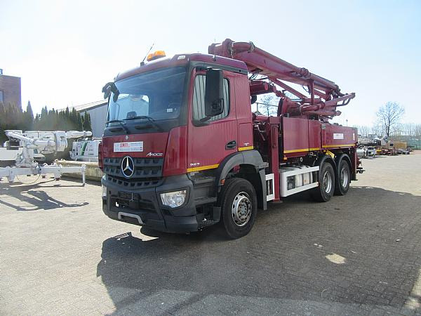 2017 SCHWING S24 X / MB AROCS - Автобетононасос: фото 4 2017 SCHWING S24 X / MB AROCS - Автобетононасос: фото 4