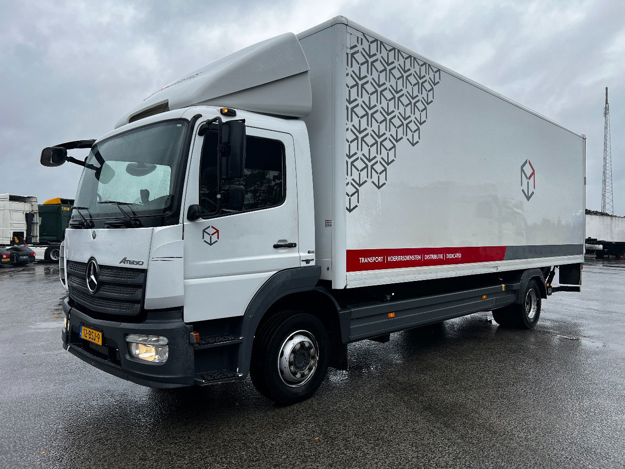 Mercedes-Benz Atego 1218 Euro 6, Full steel suspension - Грузовик с закрытым кузовом: фото 1 Mercedes-Benz Atego 1218 Euro 6, Full steel suspension - Грузовик с закрытым кузовом: фото 1