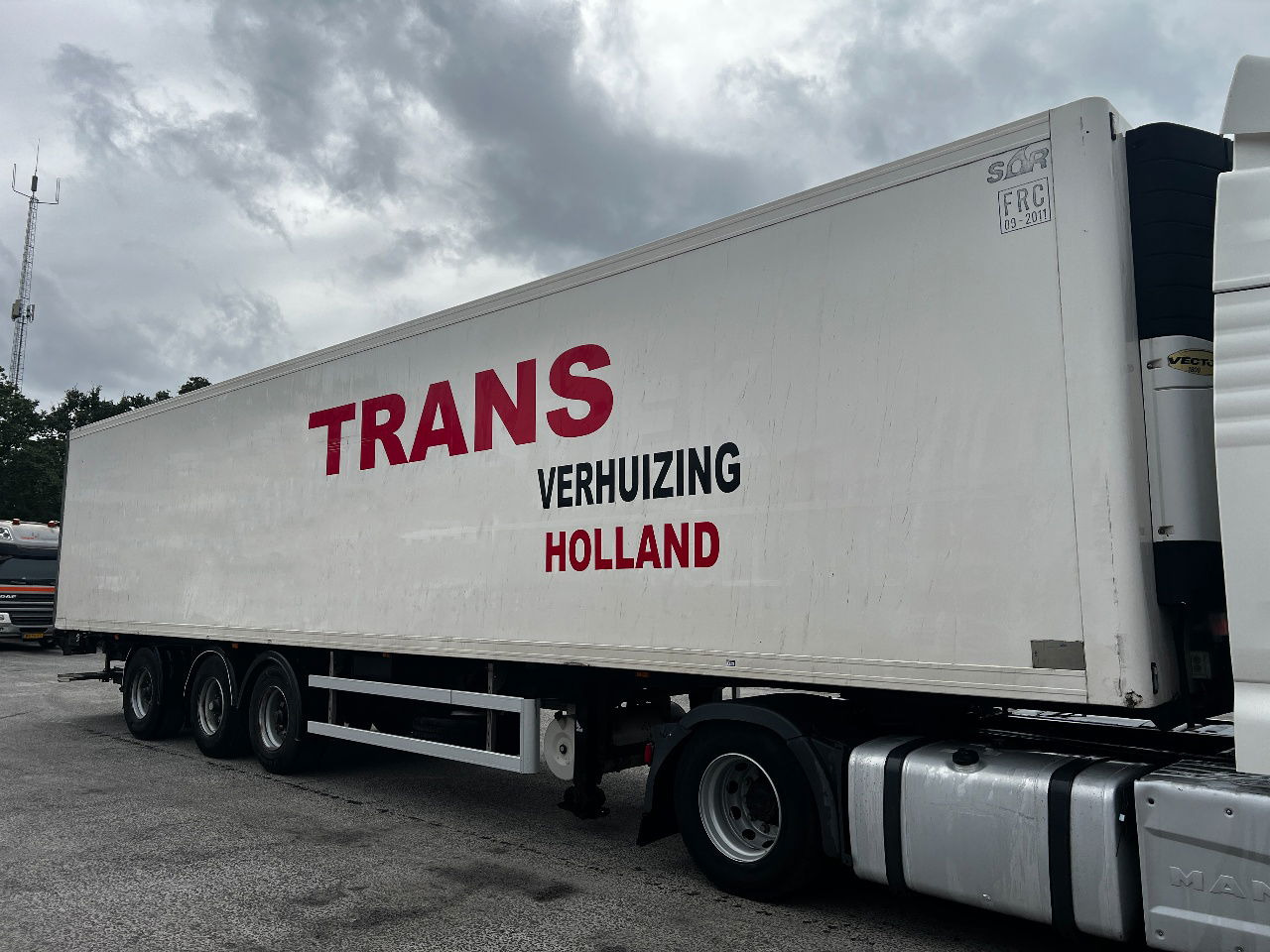 Sor Iberica met Carrier Vector 1800, BPW, 7cm - Полуприцеп-рефрижератор: фото 2 Sor Iberica met Carrier Vector 1800, BPW, 7cm - Полуприцеп-рефрижератор: фото 2