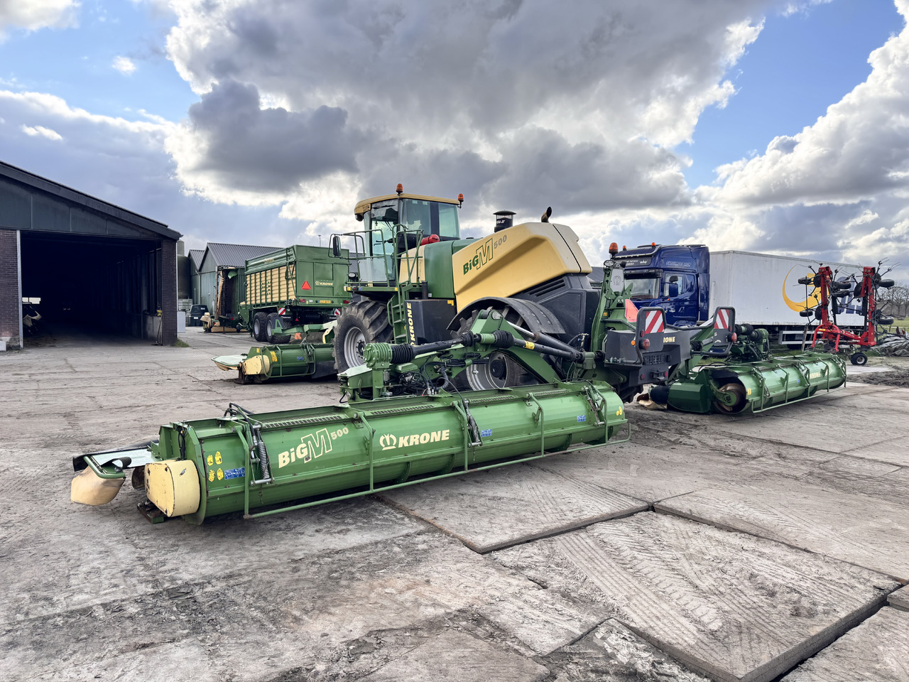 Косилка Krone Big M 500 CV: фото 8