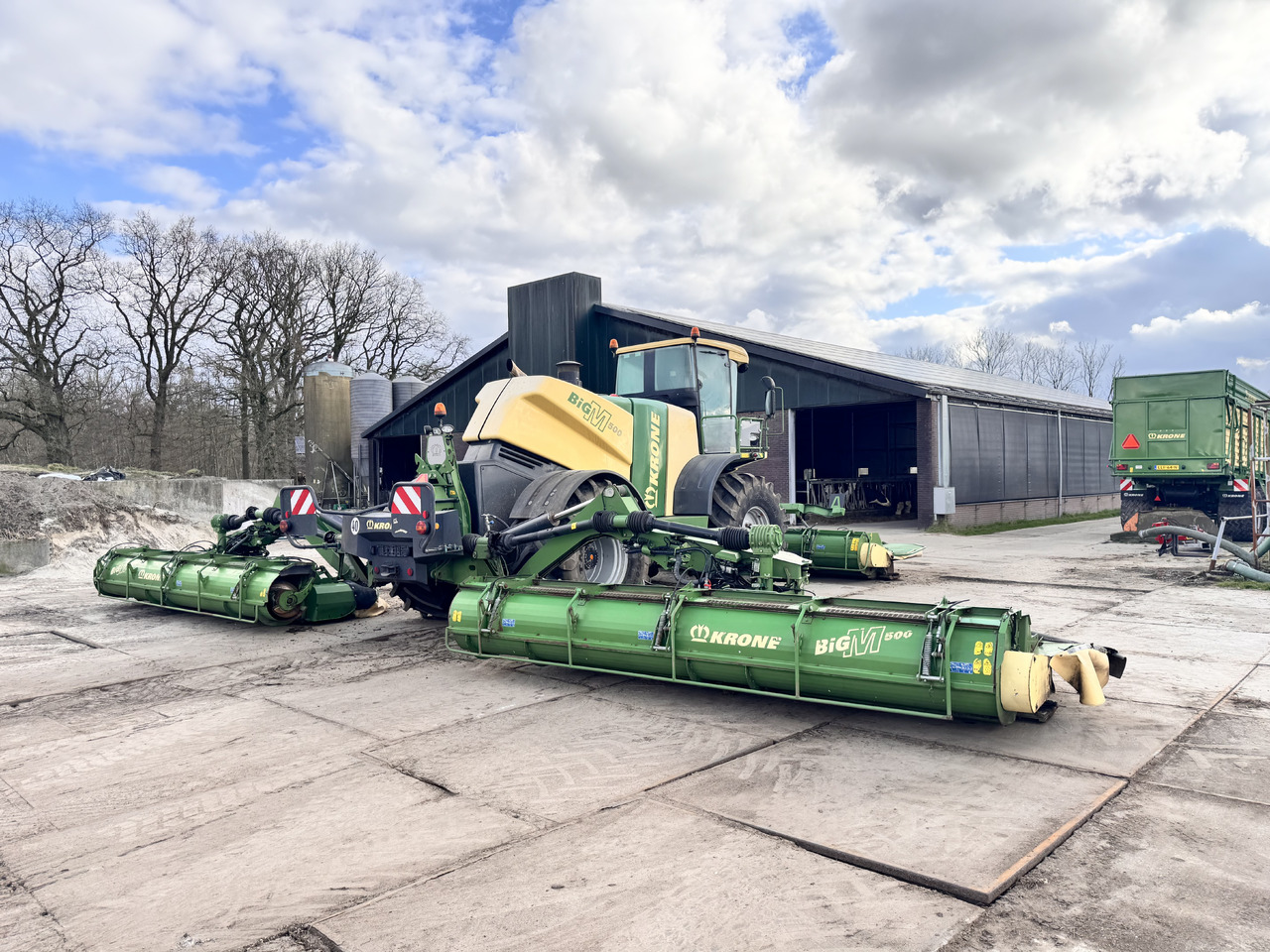 Косилка Krone Big M 500 CV: фото 6