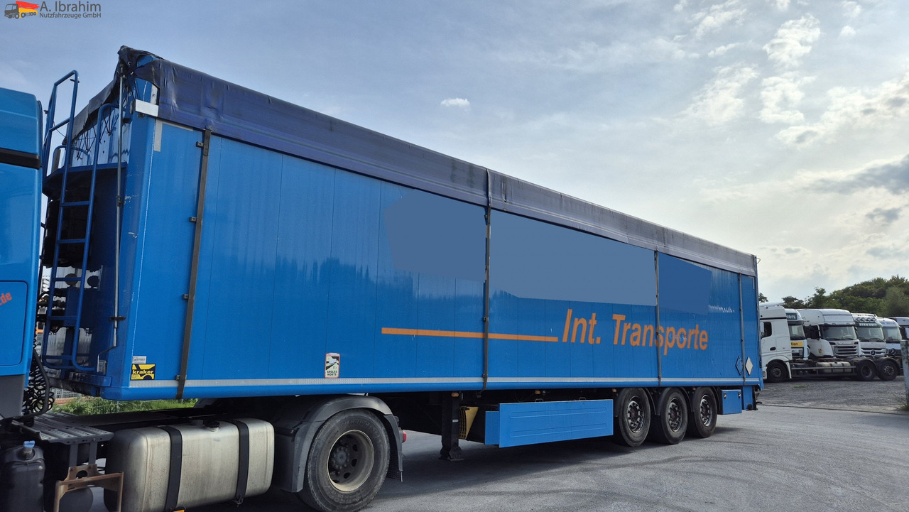 Kraker CF-200 Cargo-Floor Boden, Liftachse, SAF Achsen - Полуприцеп с подвижным полом: фото 1 Kraker CF-200 Cargo-Floor Boden, Liftachse, SAF Achsen - Полуприцеп с подвижным полом: фото 1