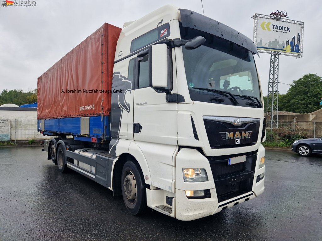 Тентованный грузовик MAN TGX 26.440 BDF Chassis mit Brücke möglich: фото 9